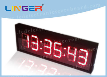El doble echa a un lado contador de tiempo de la cuenta descendiente del LED para diverso formato 88/88 del juego de los deportes/88
