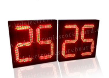 5V contador de tiempo de la cuenta descendiente del color rojo LED para el diseño modificado para requisitos particulares del juego de baloncesto