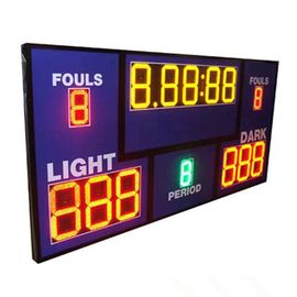 Marcador multi del baloncesto del deporte LED Digital con el contador de tiempo del reloj de tiro/el zumbador ruidoso del interior