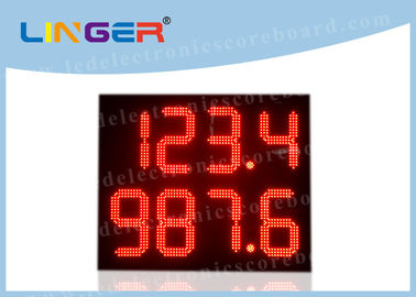 El precio de la gasolina fácil del multicolor LED de la operación firma Digitaces altura del dígito de 12&quot; de 300m m