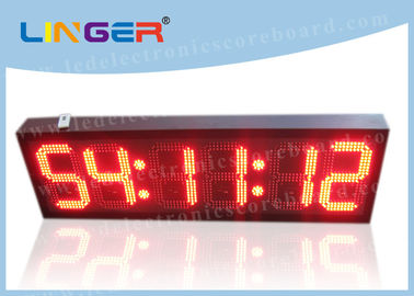 Reloj estupendo del contador de tiempo de la cuenta descendiente del brillo LED para el ferrocarril de alta velocidad