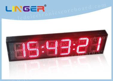 Reloj electrónico del LED Digital con el ajuste automático del telecontrol del RF/del tiempo de GPS
