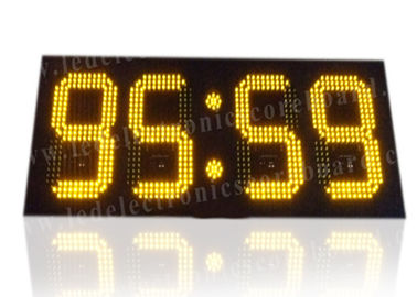 Exhibición grande del contador de tiempo interior de la cuenta descendiente, reloj de pared de Digitaces con el contador de tiempo de la cuenta descendiente