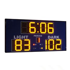 110V ~ reloj del juego de baloncesto 250V, marcador electrónico del baloncesto con el reloj de tiro