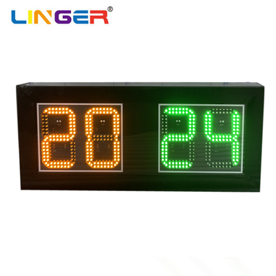 Marcador electrónico del voleibol olímpico con el dígito de la INMERSIÓN 8inch