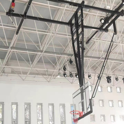 El techo no eléctrico de aluminio del aro de baloncesto montó